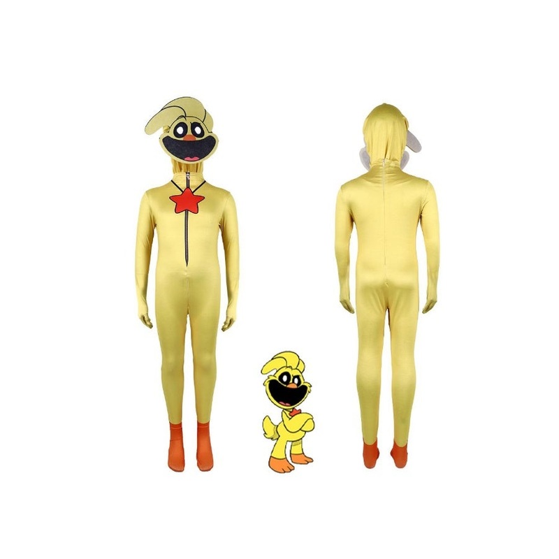 1 Set Party Cosplay Poppy Playtime Kickin Chicken Costume For Kids Adult With Masks