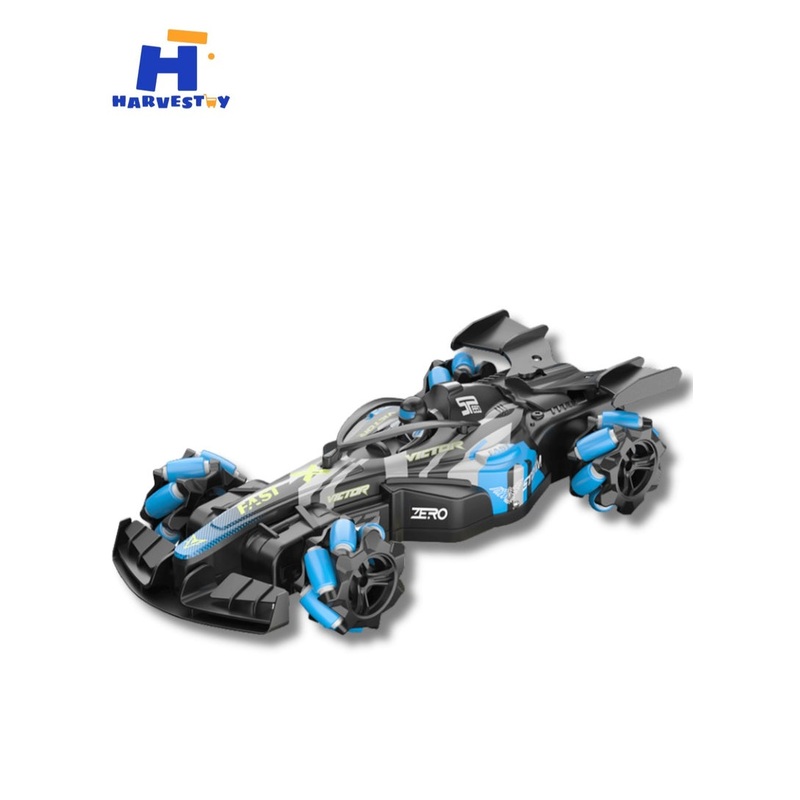 1:12 Scale RC Car Remote Control Stunt Car, Drift 4WD 360 Rotation Remote Control Car, With Lights, Music and Spray Gift for Boys and Girls Kids