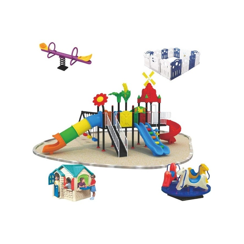 RBW TOYS Latest and Best Outdoor Playset for Kids. All in one Swing and Slide Outdoor Set. Perfect Children Playset. Play-Ground Toys Area Size 860x660x370cm. Best Birthday Gift.
