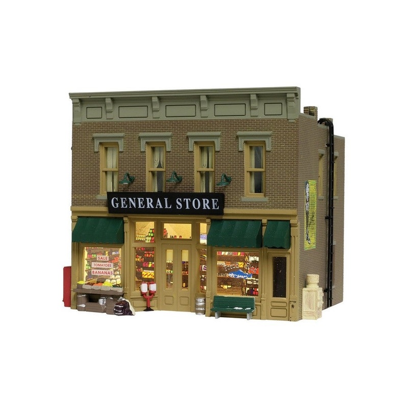 Woodland Scenics HO B/U Lubener's General Store